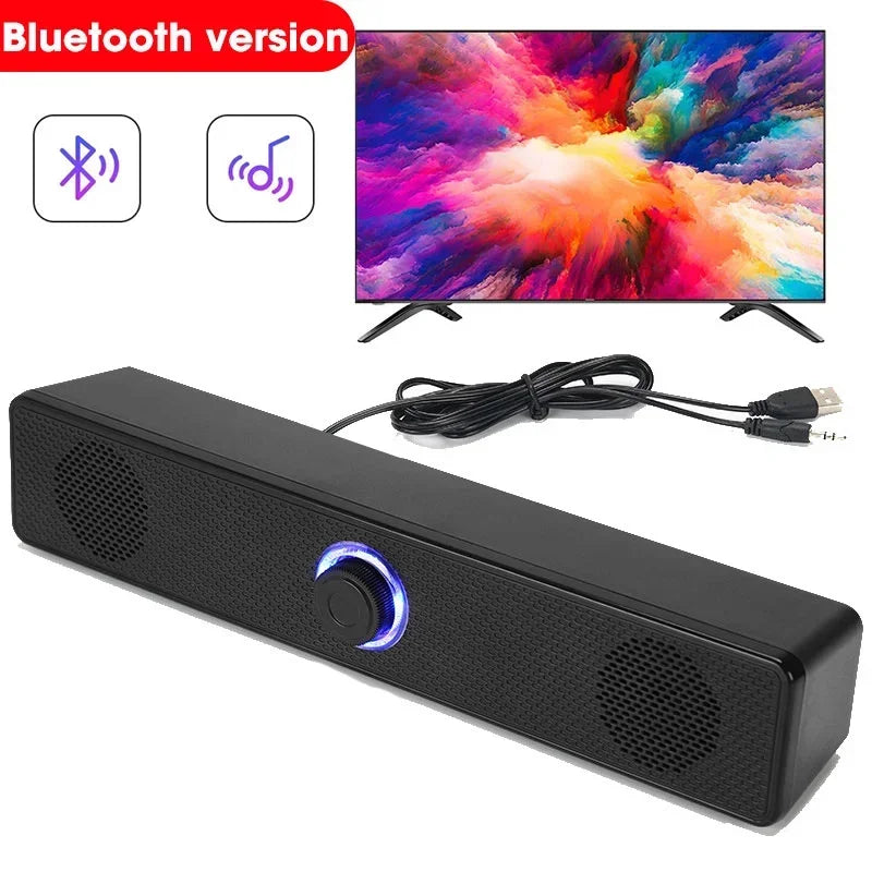 🔊 Soundbar Bluetooth 4D - Sistema Surround per TV, PC, Home Theater con Subwoofer e Bassi Potenti
Audio immersivo e design compatto! Perfetto per film, gaming e musica. 🎮🎵