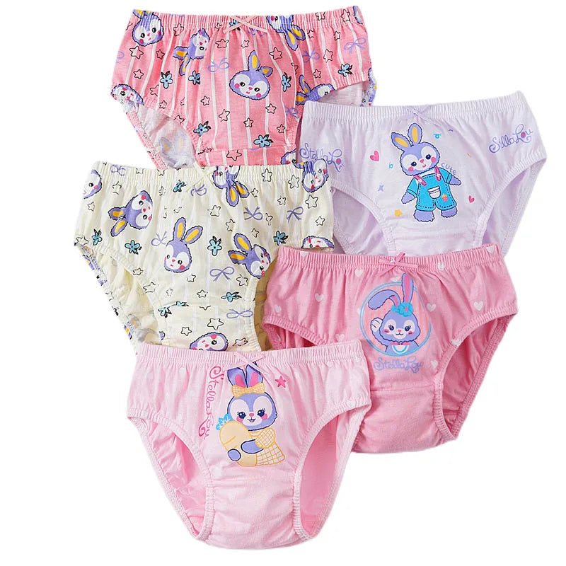 👶 Confezione da 5 Mutandine Bambina Mickey - Cotone Morbido