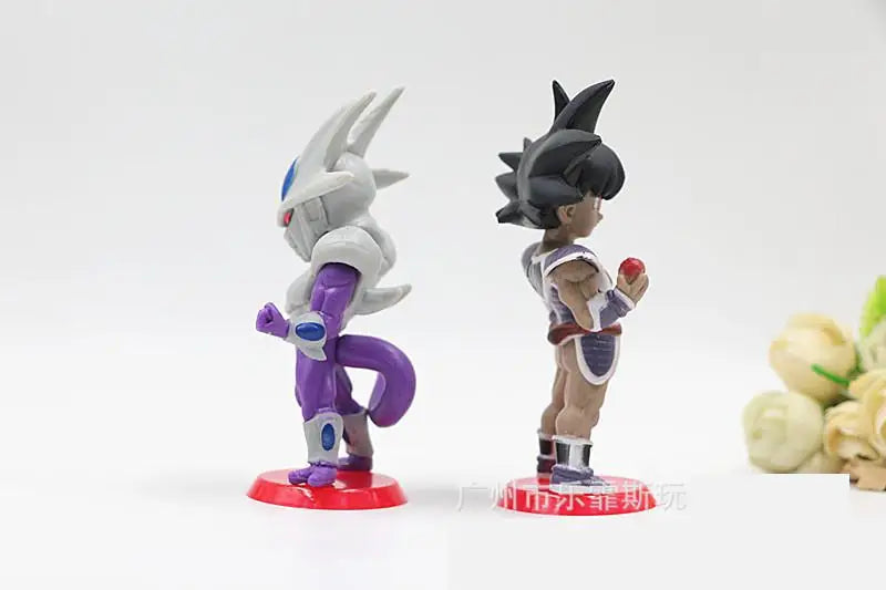 DRAGON BALL MINI SET | Scimmia Vegeta Gigante + 9 Personaggi | Collezione Completa
