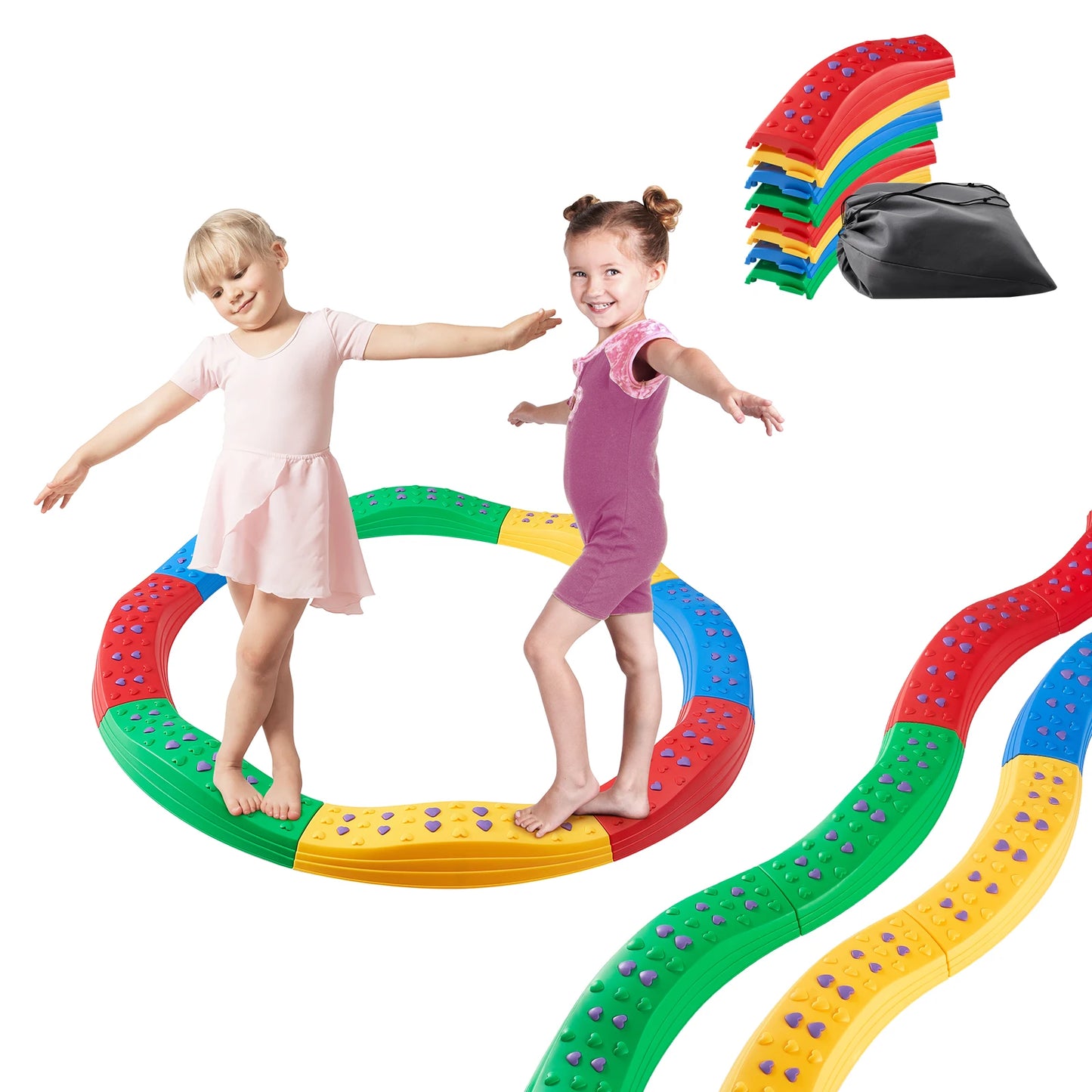 🎁 Giocattolo Educativo 2-6 Anni - Set Pietre Milari Antiscivolo per Bimbi Curiosi