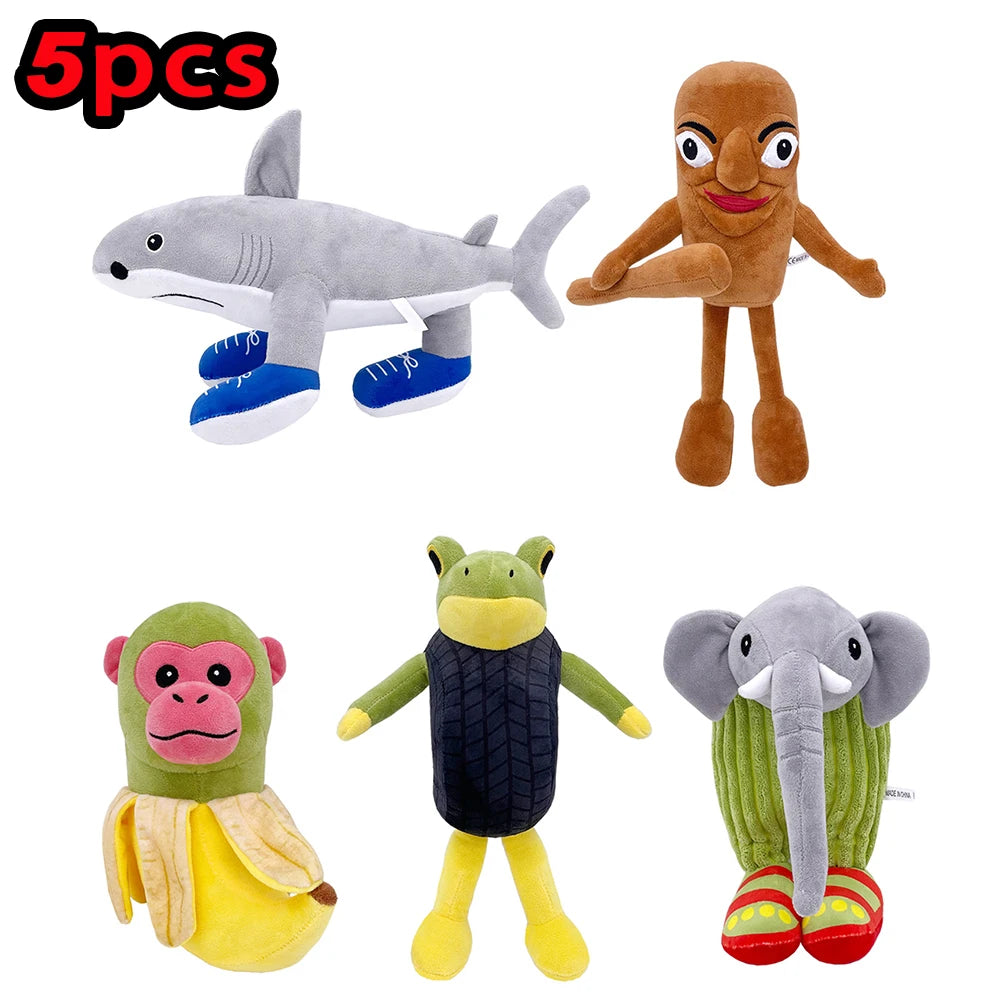 42style Tralalelo Tralala Peluche Tungtung Italiano Brainrot Al Tralalero Tralala Peluche Bambola Farcito Morbido Cuscino Giocattoli Personalizzati