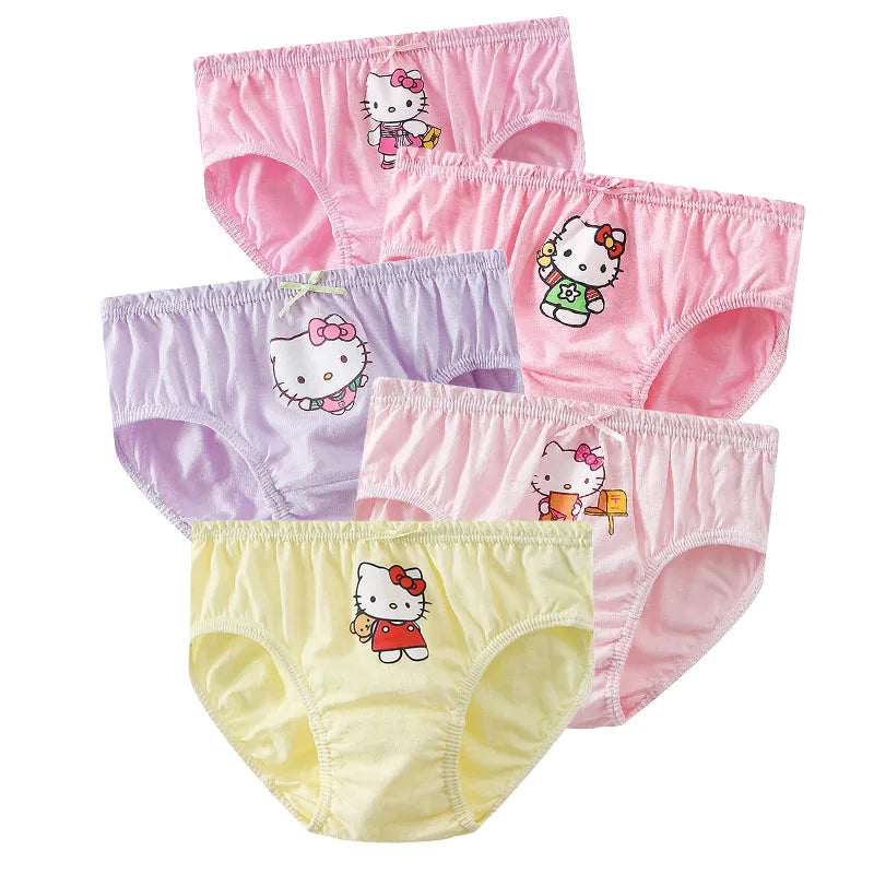 👶 Confezione da 5 Mutandine Bambina Mickey - Cotone Morbido