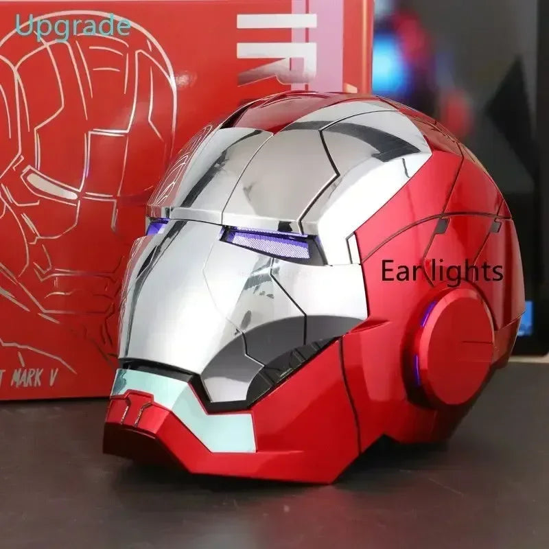 🦾 Casco Iron Man MK5 1:1 - Controllo Vocale, Luci LED, Regalo Perfetto!
Casco con effetti sonori e luci. Per cosplay e collezionisti!
