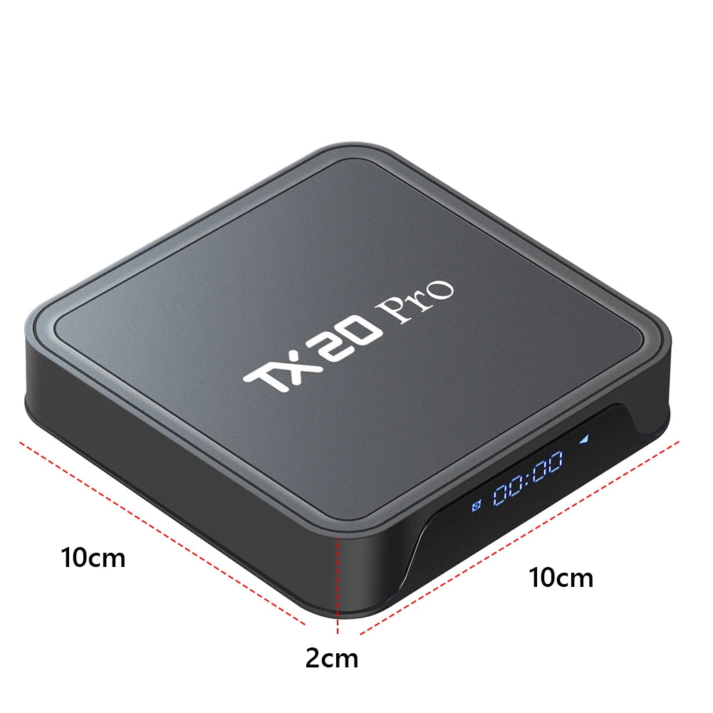 š„ Smart TV Box Android 15.0 | 4K HDR & 8K Decodifica | WiFi Dual-Band + BT5.2 | Allwinner H313 Quad Core
