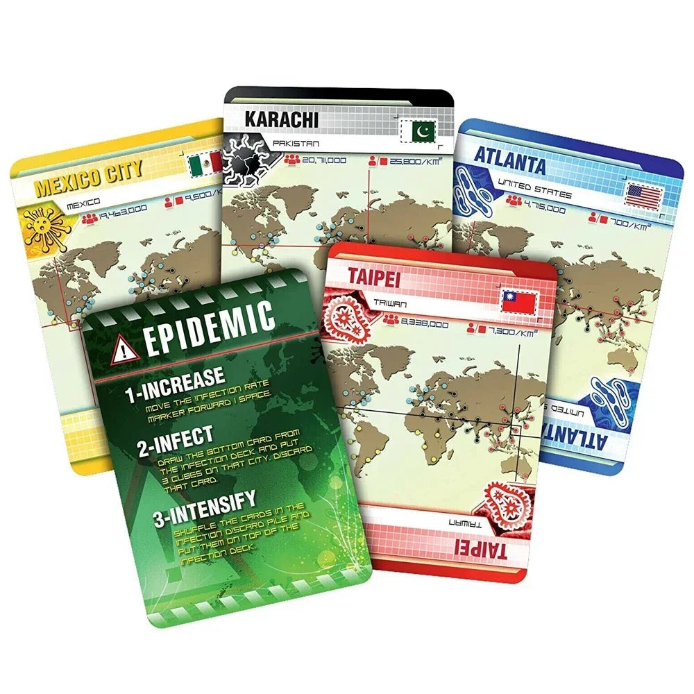 🦠 Pandemic Gioco da Tavolo | NUOVO | Cooperativo | Regalo Ideale per Appassionati