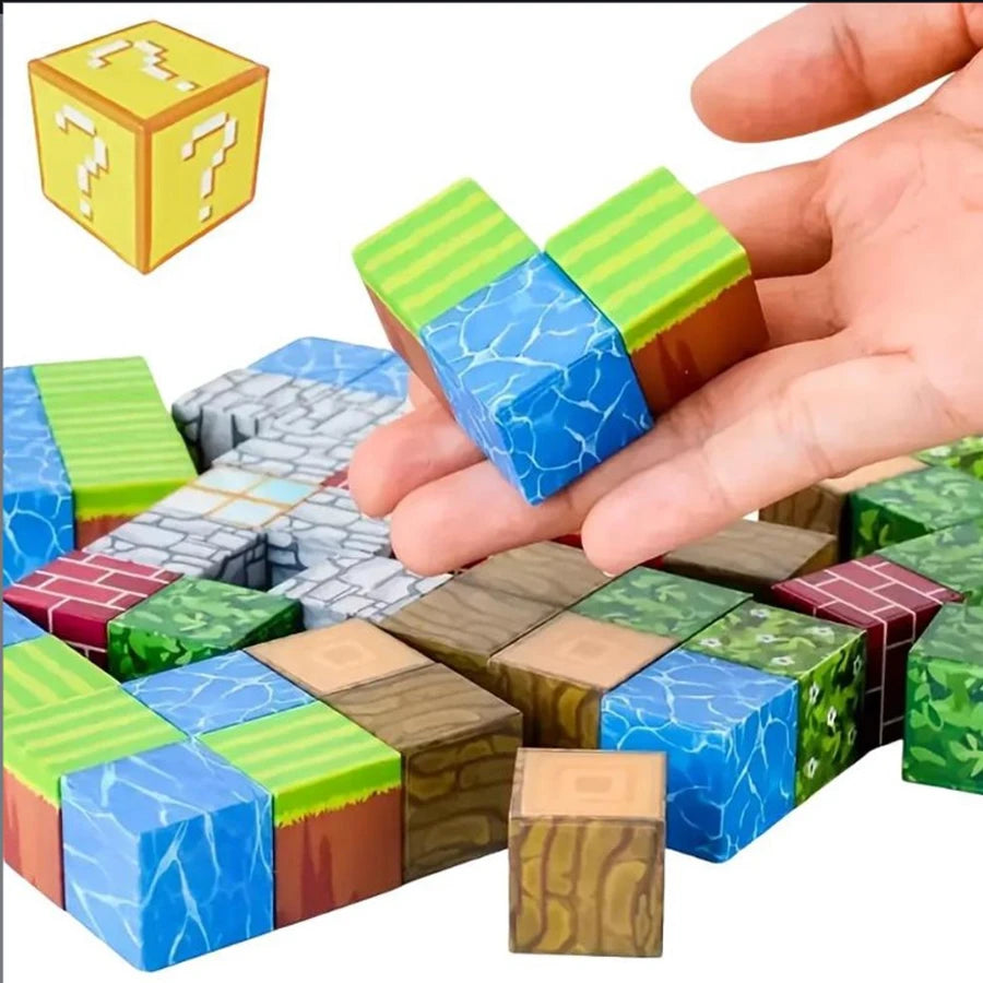 🧲 Blocchi Magnetici Costruzioni - 100+ Pezzi, Giochi Creativi per Bambini!
Divertimento infinito con magneti sicuri. Perfetto per regali e creatività! 🎁