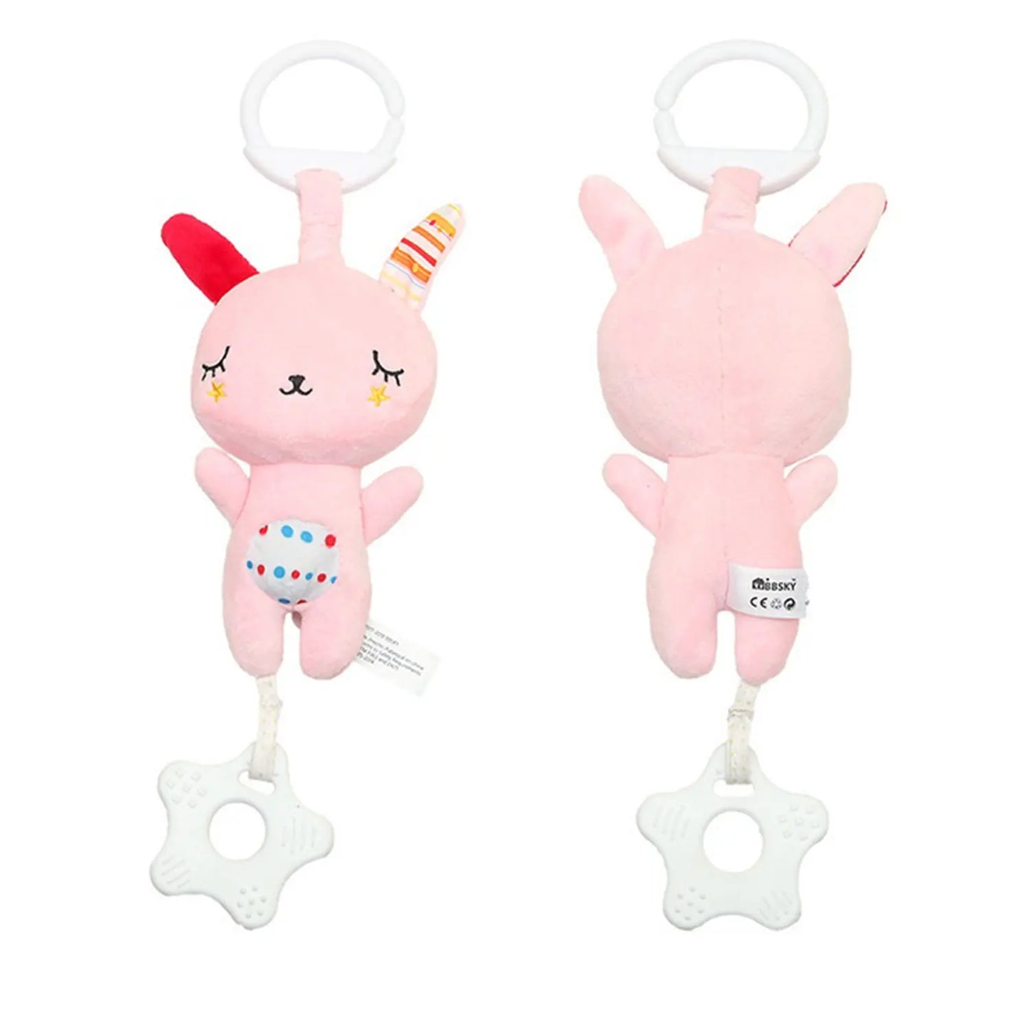 11 Pezzi Accessori Neonato - Campanelli, Sonagli, Pizzichi - Colorati