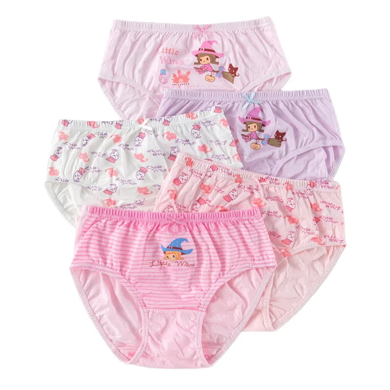 👶 Confezione da 5 Mutandine Bambina Mickey - Cotone Morbido
