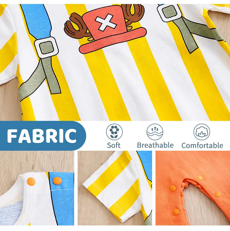 Tutina neonato Dragon Ball Z 100% cotone Body unisex anime taglia 0-18 mesi