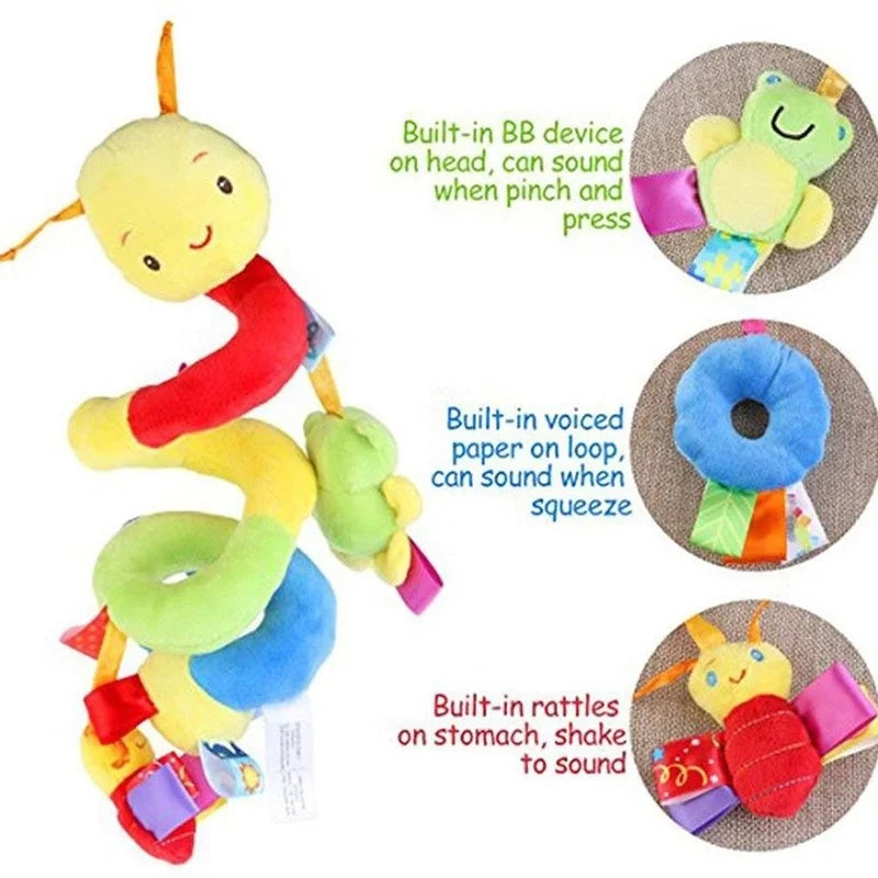 11 Pezzi Accessori Neonato - Campanelli, Sonagli, Pizzichi - Colorati