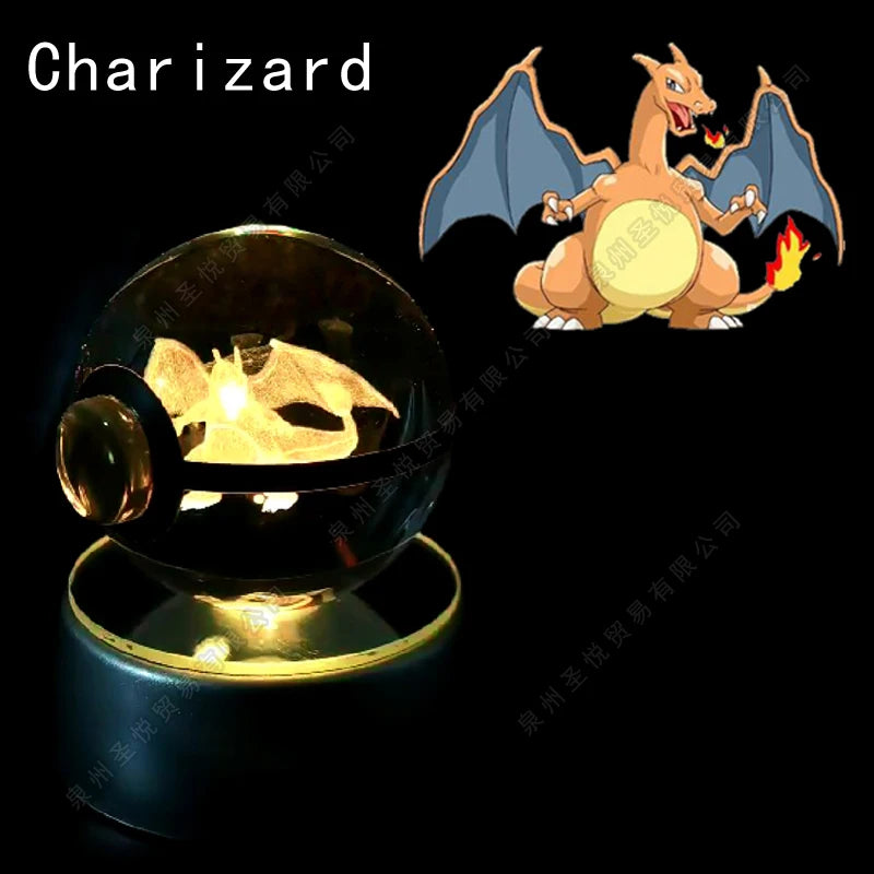 ๐ฎ Sfera di Cristallo Pokemon - Lampada 3D con Pikachu, Gengar e Mewtwo, Regalo Perfetto per Fan!
Illumina la notte con i tuoi personaggi preferiti! Perfetta per camerette e collezionisti. โจ๐
