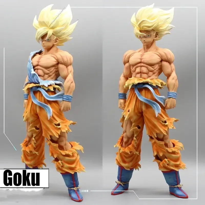 ⚡ GOKU SSJ NAMEK 44CM - Il Super Saiyan più Potente in PVC Gigante