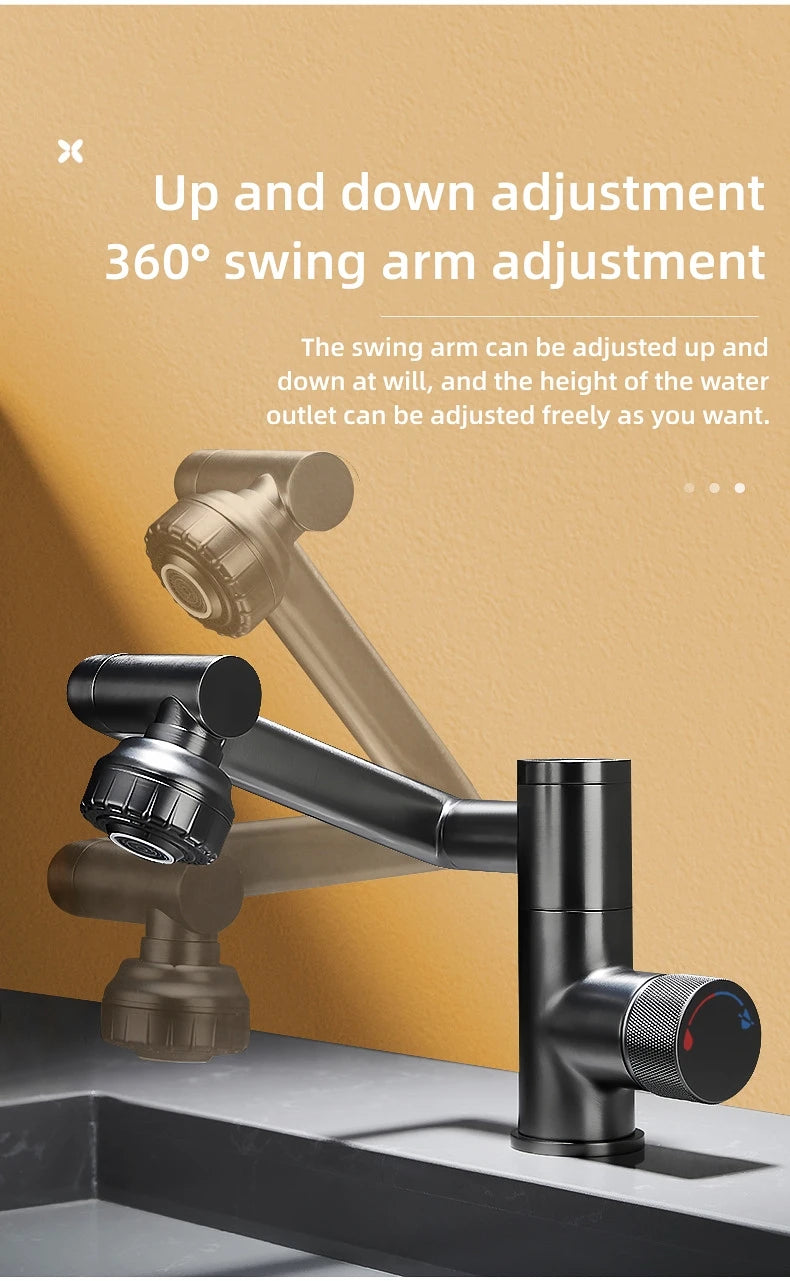 ✨ RUBINETTO A LED DIGITALE 360° – Tecnologia & Design Futuristico per il Tuo Bagno!