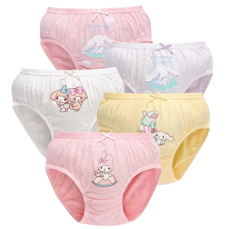 👶 Confezione da 5 Mutandine Bambina Mickey - Cotone Morbido