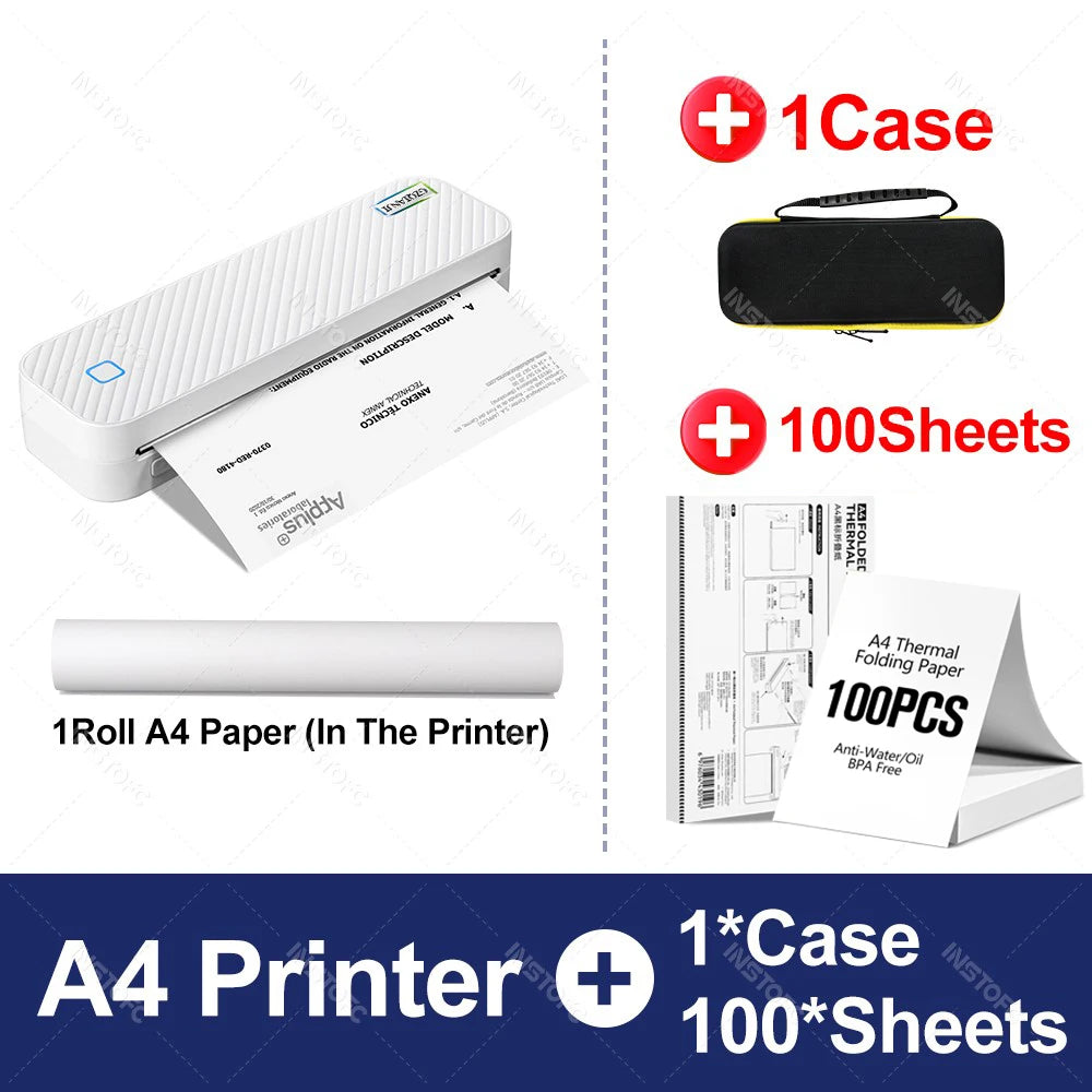 ๐จ๏ธ Stampante Termica A4 Portatile - Bluetooth, Carta a Rullo, per Foto/PDF/Ufficio/Casa
Stampa ovunque senza inchiostro! Ideale per viaggi, scuola e smart working. โ๏ธ๐