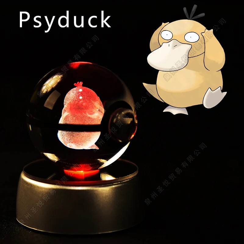 ๐ฎ Sfera di Cristallo Pokemon - Lampada 3D con Pikachu, Gengar e Mewtwo, Regalo Perfetto per Fan!
Illumina la notte con i tuoi personaggi preferiti! Perfetta per camerette e collezionisti. โจ๐
