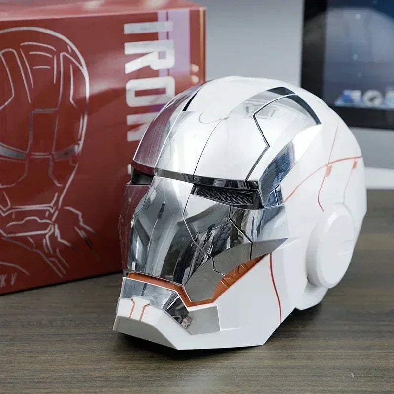 🦾 Casco Iron Man MK5 1:1 - Controllo Vocale, Luci LED, Regalo Perfetto!
Casco con effetti sonori e luci. Per cosplay e collezionisti!
