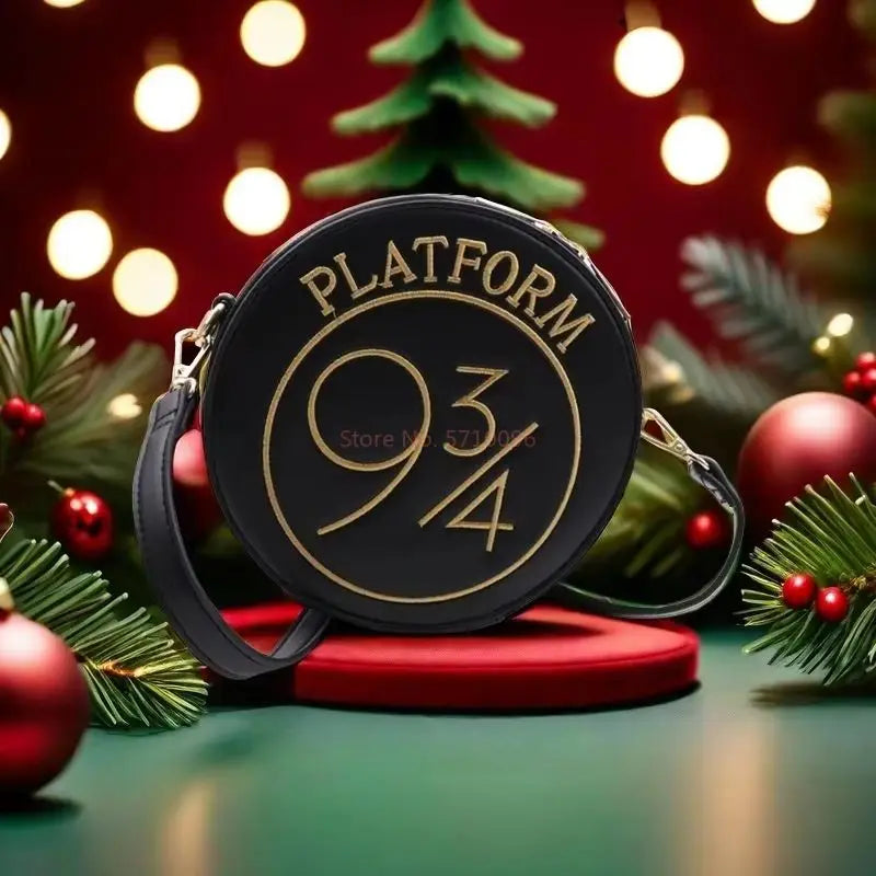 Borsa Zaino Tracolla Stile Harry Potter Torta Compleanno Hagrid Binario 9¾, Borsa Treno Magico, Regalo Natale