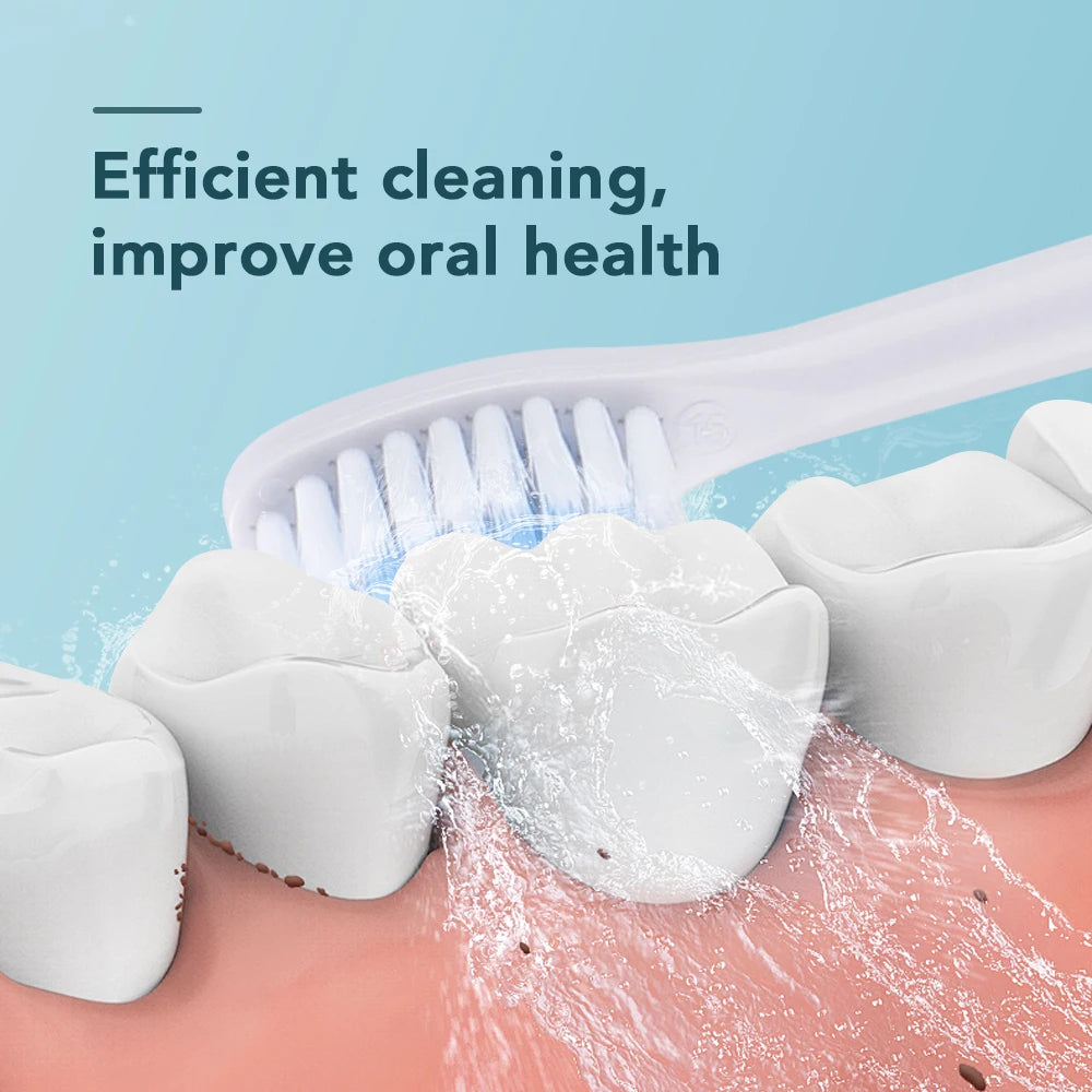 🚀 Spazzolino Elettrico Ricaricabile 6 Modalità | Sbiancante + Massaggio Gengive | IP67 Impermeabile | USB-C 🦷