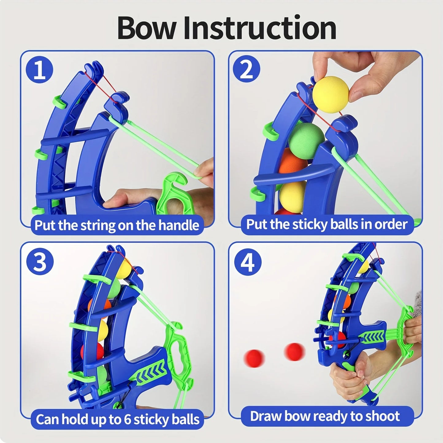 Soft Bullet Toy Set - Sicuro & Divertente per Bambini! 🏆 Gioco Educativo con Proiettili Morbidi