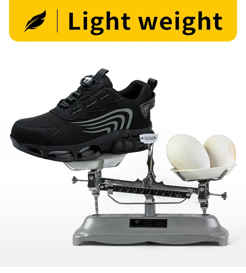 👞 SCARPE DI SICUREZZA ROTATIVE UOMO - Stile Sportivo, Protezione Totale!