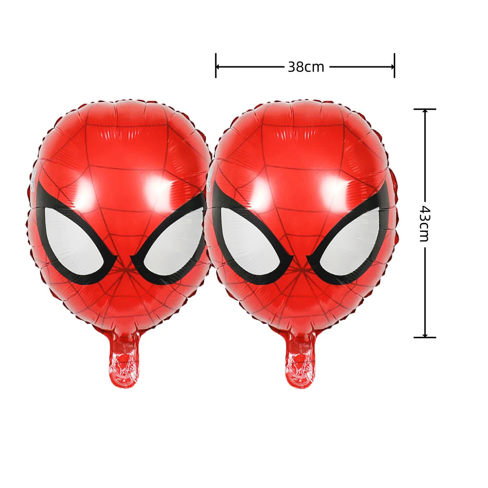 5 Palloncini SPIDERMAN– Per Feste da Supereroe!