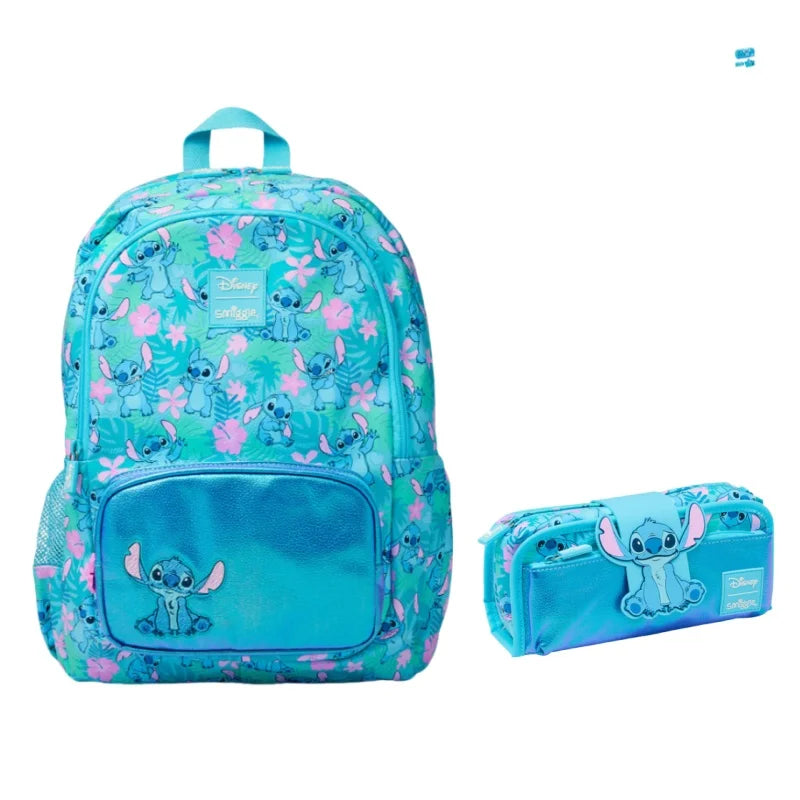 Tutto per la Scuola Stitch Zaino Astuccio Borraccia Porta Merenda