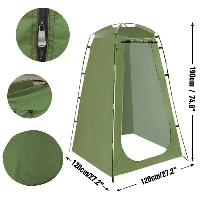 Tenda Doccia Portatile - Privacy per Campeggio, Spiaggia e Bagno