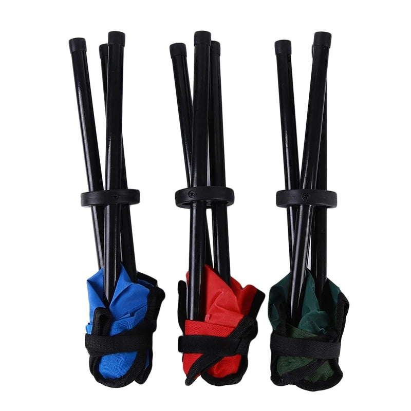 Sgabello Triangolare Pieghevole - Ultra-Portatile per Outdoor & Casa!