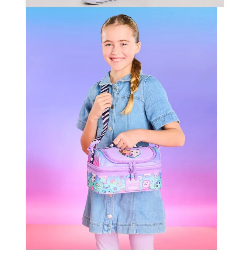 Set Zaino Scuola Astuccio Zaino Portapranzo e Borraccia