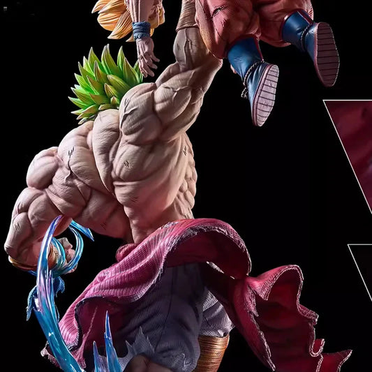 π₯ Broli VS Goku 28cm | Scena di Battaglia Epica | Collezione