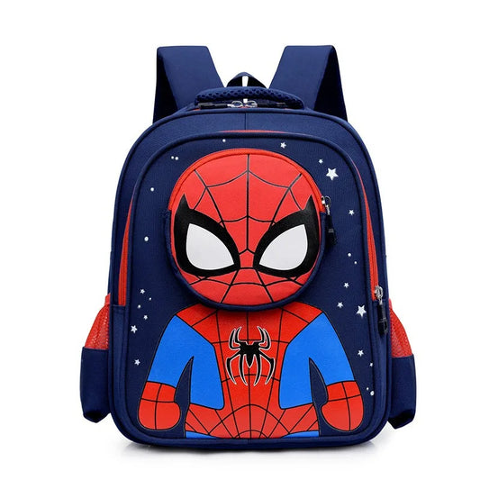 Zaino Scuola per Bambini Spiderman 3D โ Design Supereroi e Capiente per Ogni Avventura