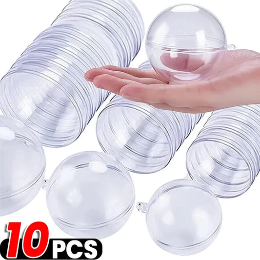 ๐ Palline Natalizie Trasparenti Fai-da-Te - Decorazioni Appendiabili per Albero di Natale, Matrimoni e Feste!
Scatrine trasparenti da personalizzare con neve, luci o piccoli regali. Perfette per addobbi creativi! ๐โจ
