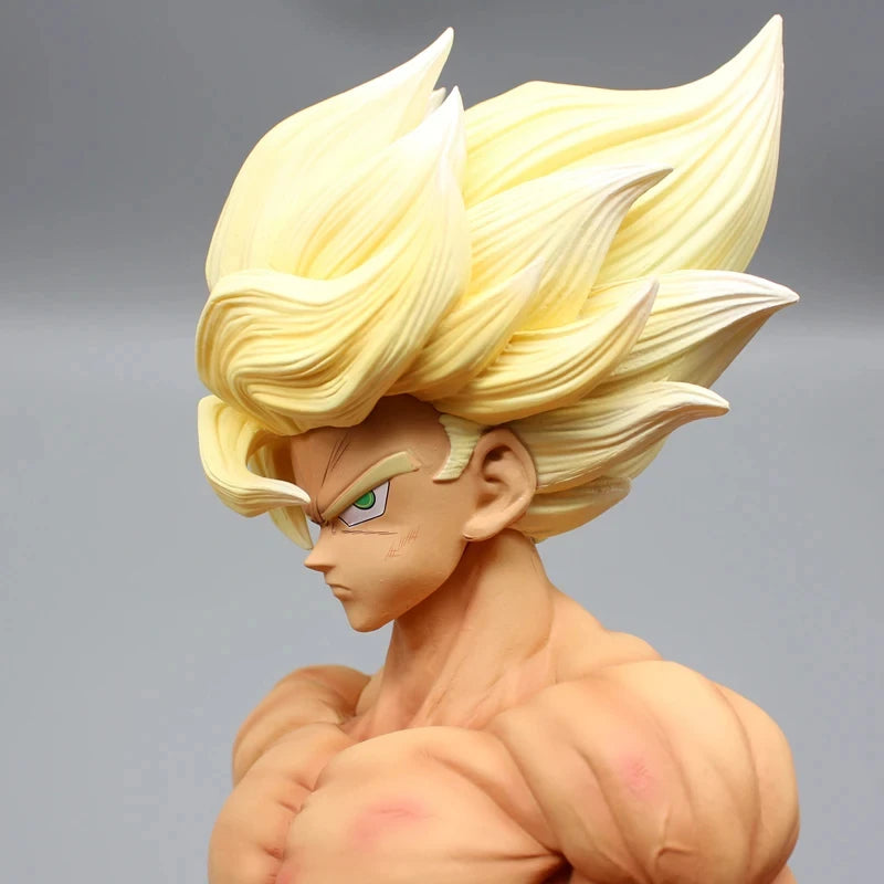 ⚡ GOKU SSJ NAMEK 44CM - Il Super Saiyan più Potente in PVC Gigante