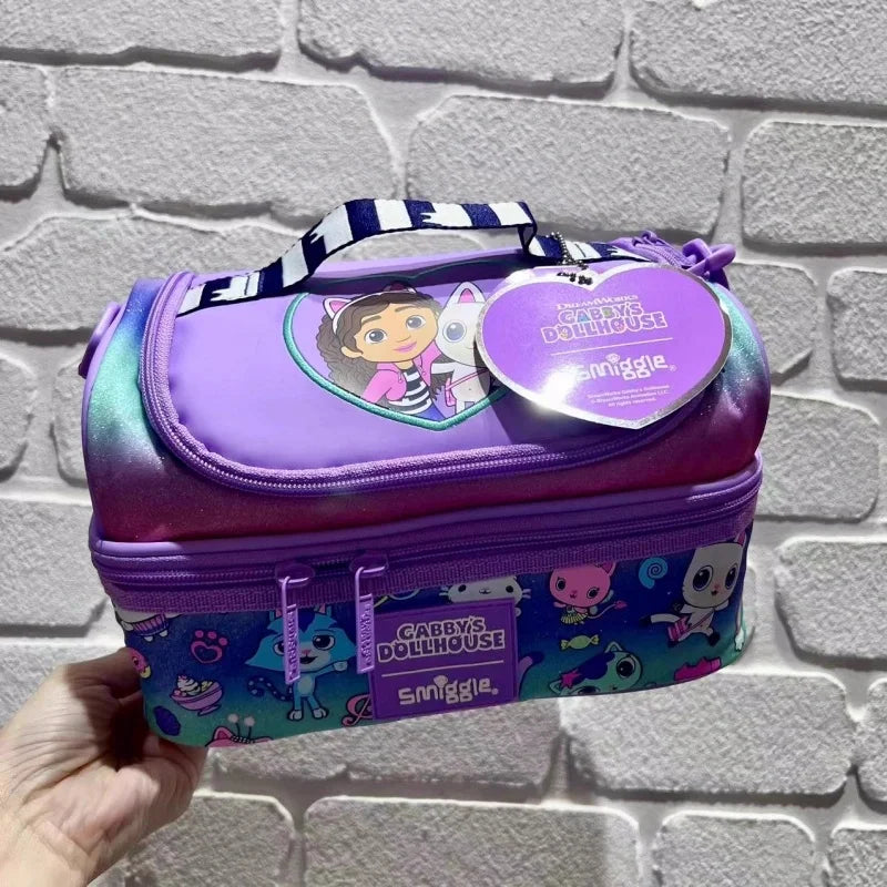 Set Zaino Scuola Astuccio Zaino Portapranzo e Borraccia