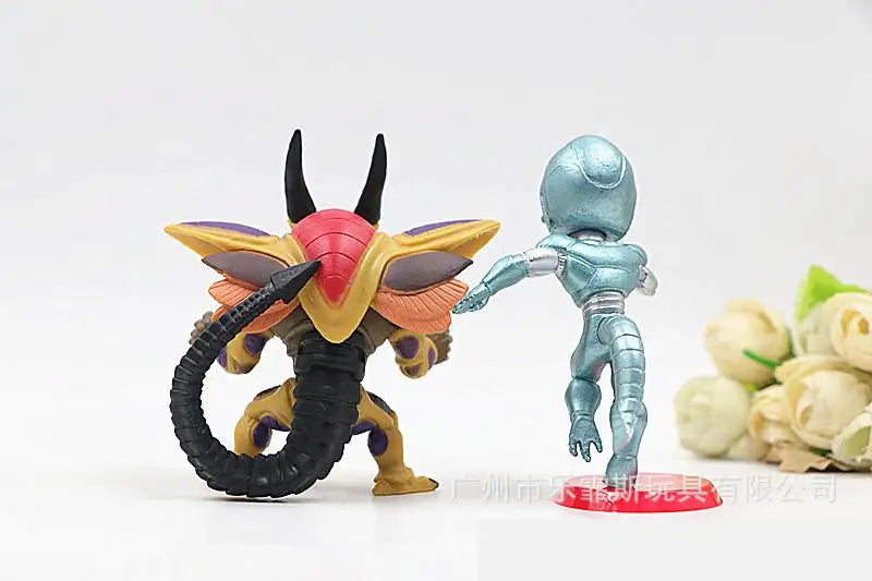 DRAGON BALL MINI SET | Scimmia Vegeta Gigante + 9 Personaggi | Collezione Completa