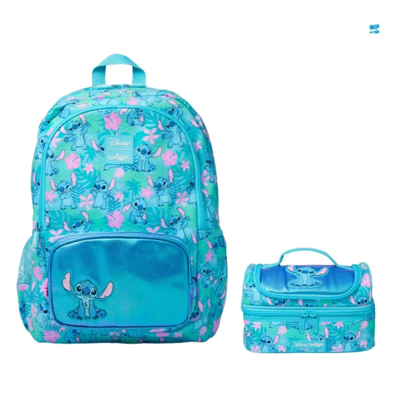 Tutto per la Scuola Stitch Zaino Astuccio Borraccia Porta Merenda