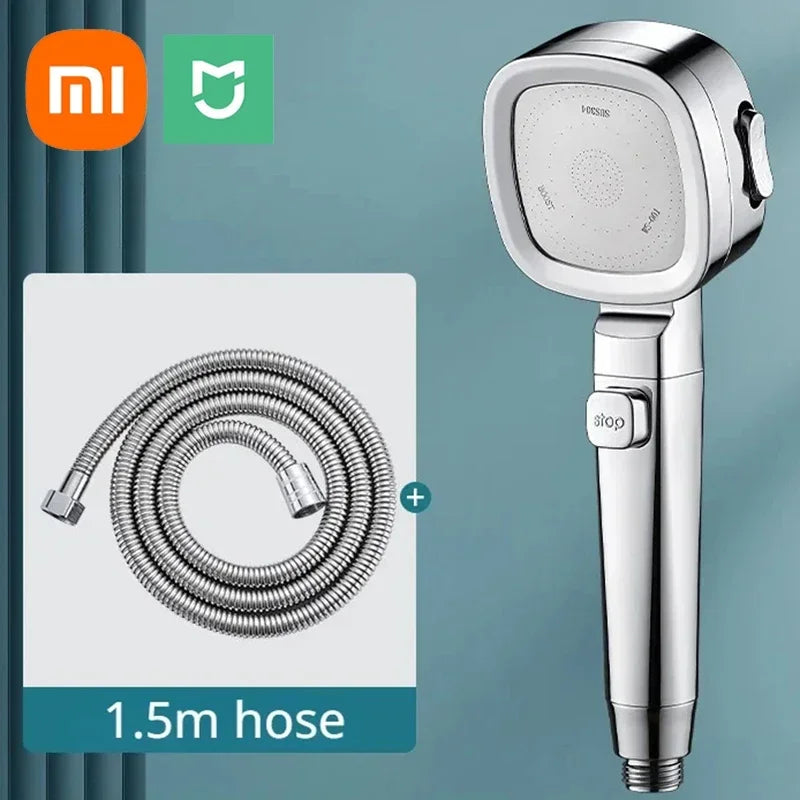 🚿 SOFFIONE DOCCIA XIAOMI AD ALTA PRESSIONE – 3 MODALITÀ REGOLABILI