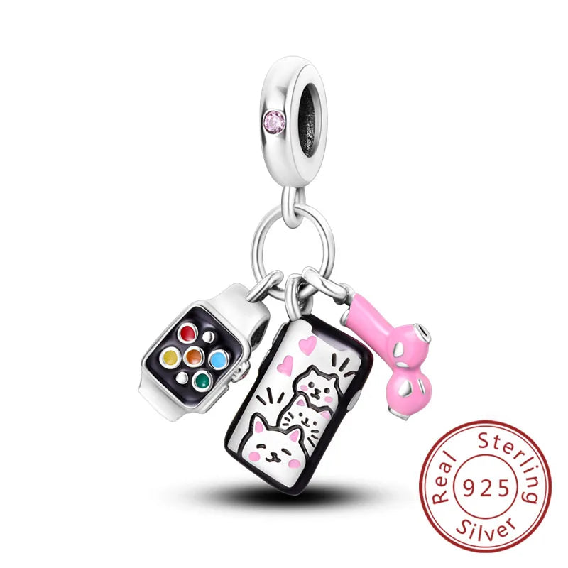 ๐ Ciondoli Argento 925 - Fiocco, Bottiglietta Profumo Rosa, Charm Femminili per Bracciali Fai-Da-Te
Dolci e raffinati, perfetti per creare gioielli unici. Regalo ideale per donne e ragazze! ๐๐ฟ