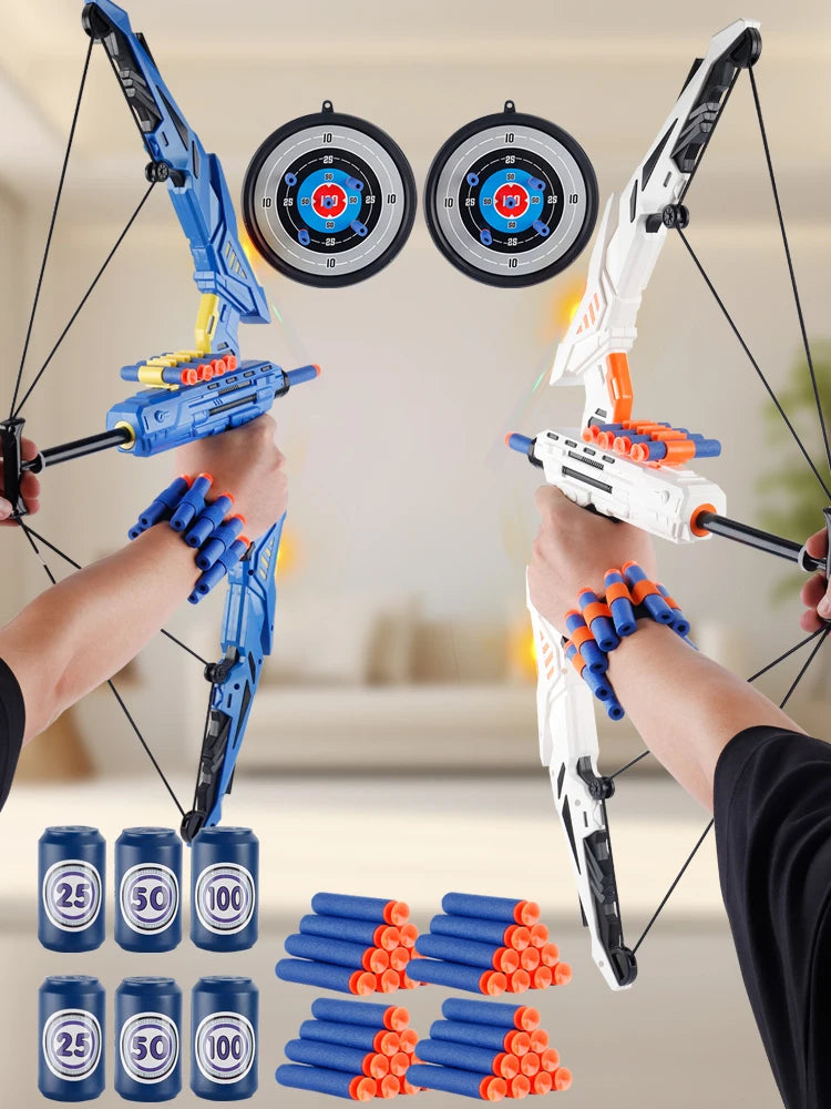 Set Tiro con l'Arco per Bambini con Luci LED - Divertimento Sicuro Indoor/Outdoor!