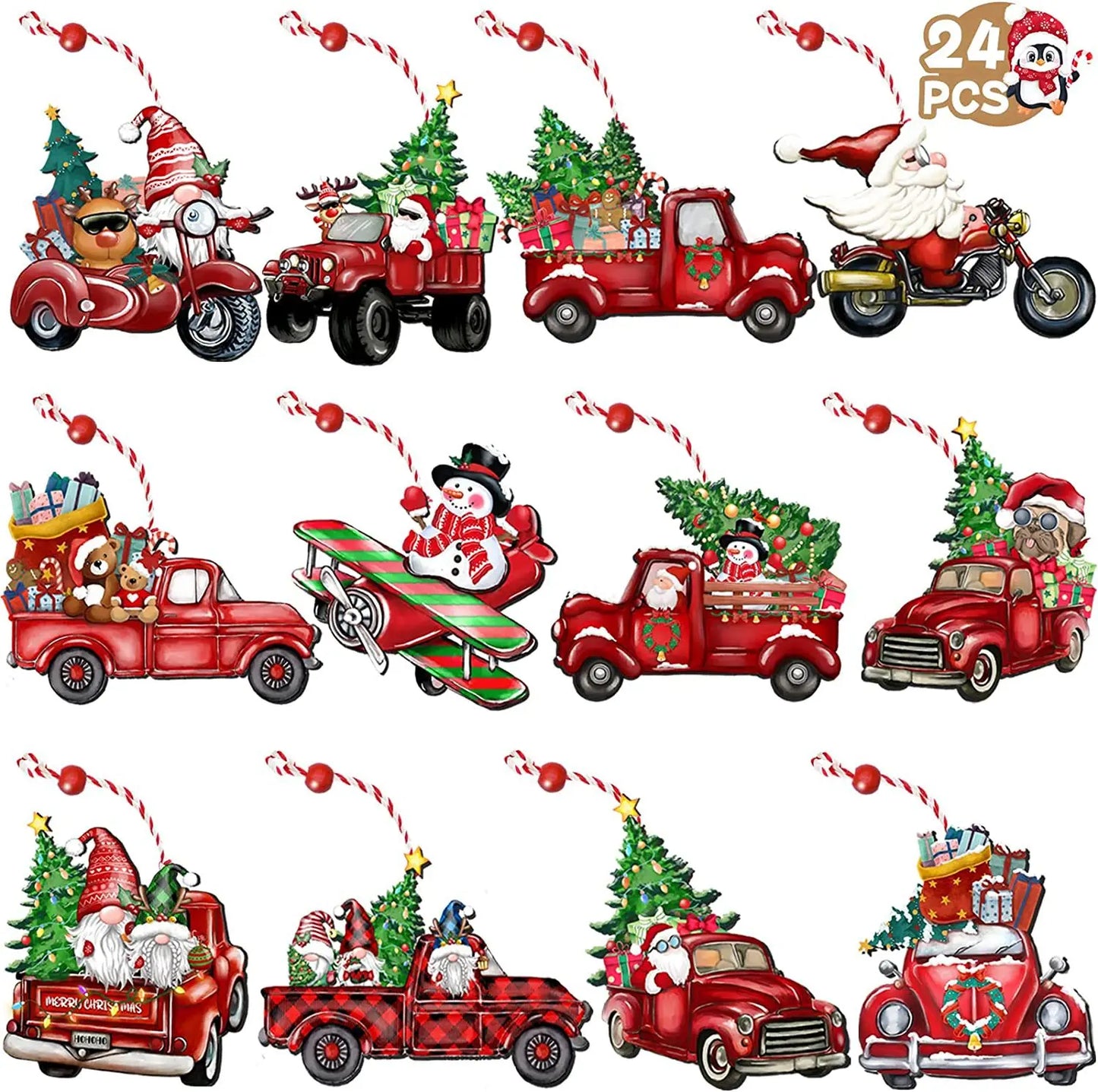 π Gnomi Natalizi in Legno - 12/24pcs Decorazioni Appendibili per Albero di Natale, Targhette Creative
Simpatici gnomi in legno per un tocco magico e rustico sul tuo albero! π
β¨