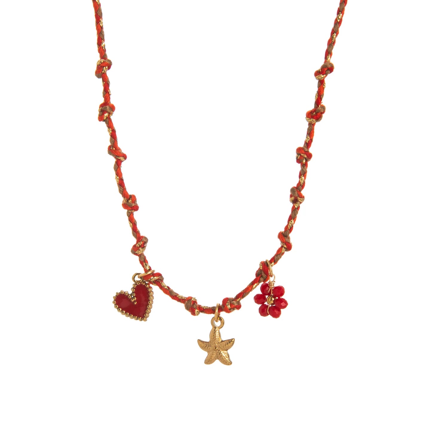 Collana Multicolor Donna Vari Ciondoli