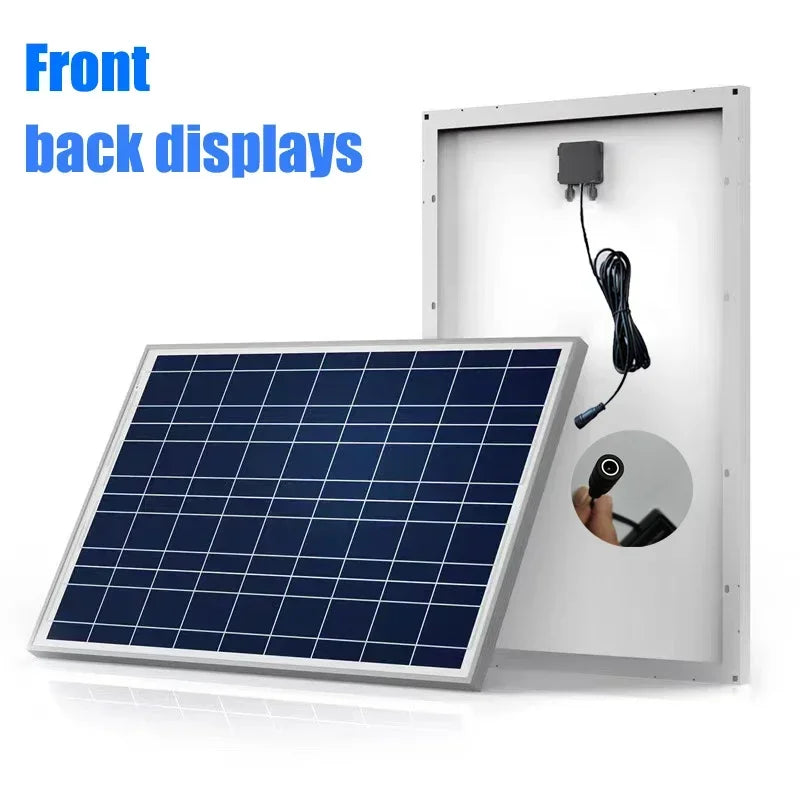 Pannello Solare 500W/1000W 12V - IP65 Impermeabile con Controller 100A e USB
