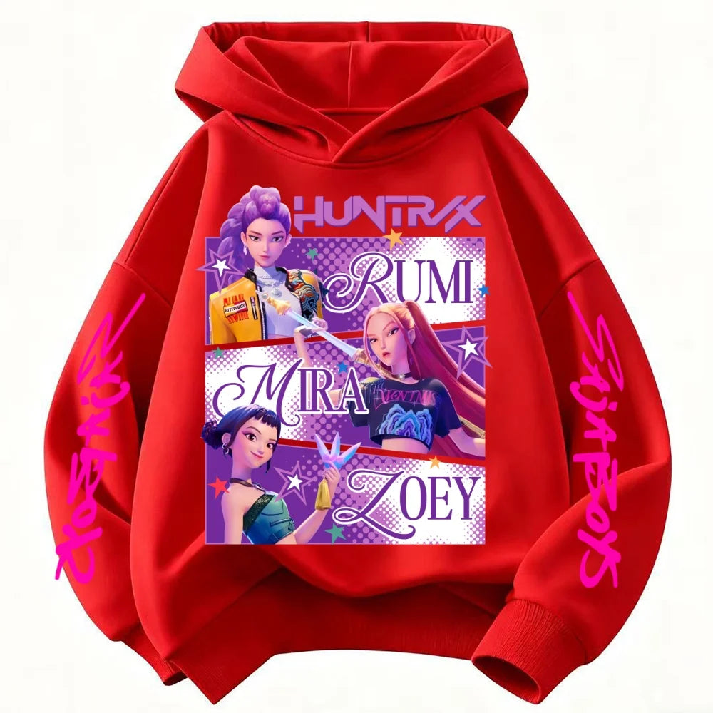 Felpa Huntrix KPop π€© Bambini e Bambine π Regalo Perfetto!