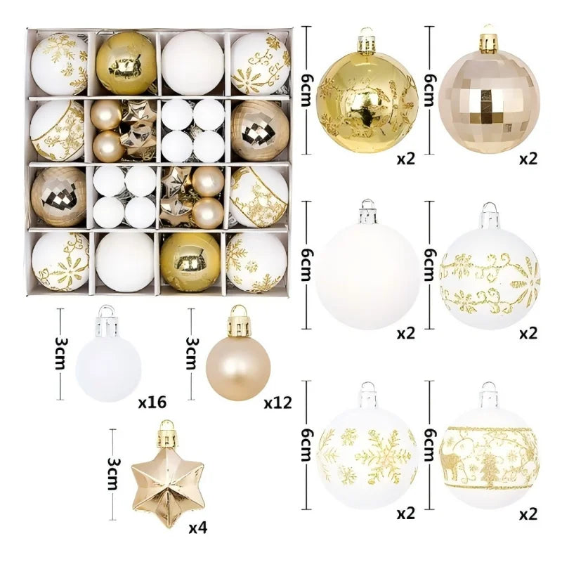 π Palline di Natale Appendiabili - Decorazioni per Albero, Festive e Regali per Feste di Natale!
Colori brillanti e design festoso per un albero incantevole. Perfette per celebrare il Natale! πβ¨