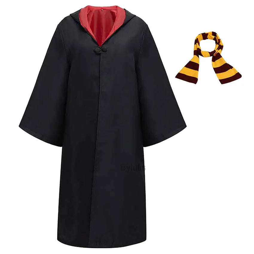 π§ββοΈ Costume da Mago per Donne e Ragazze - Mantello e Toga Stile Scuola di Magia, Per Halloween e Cosplay!