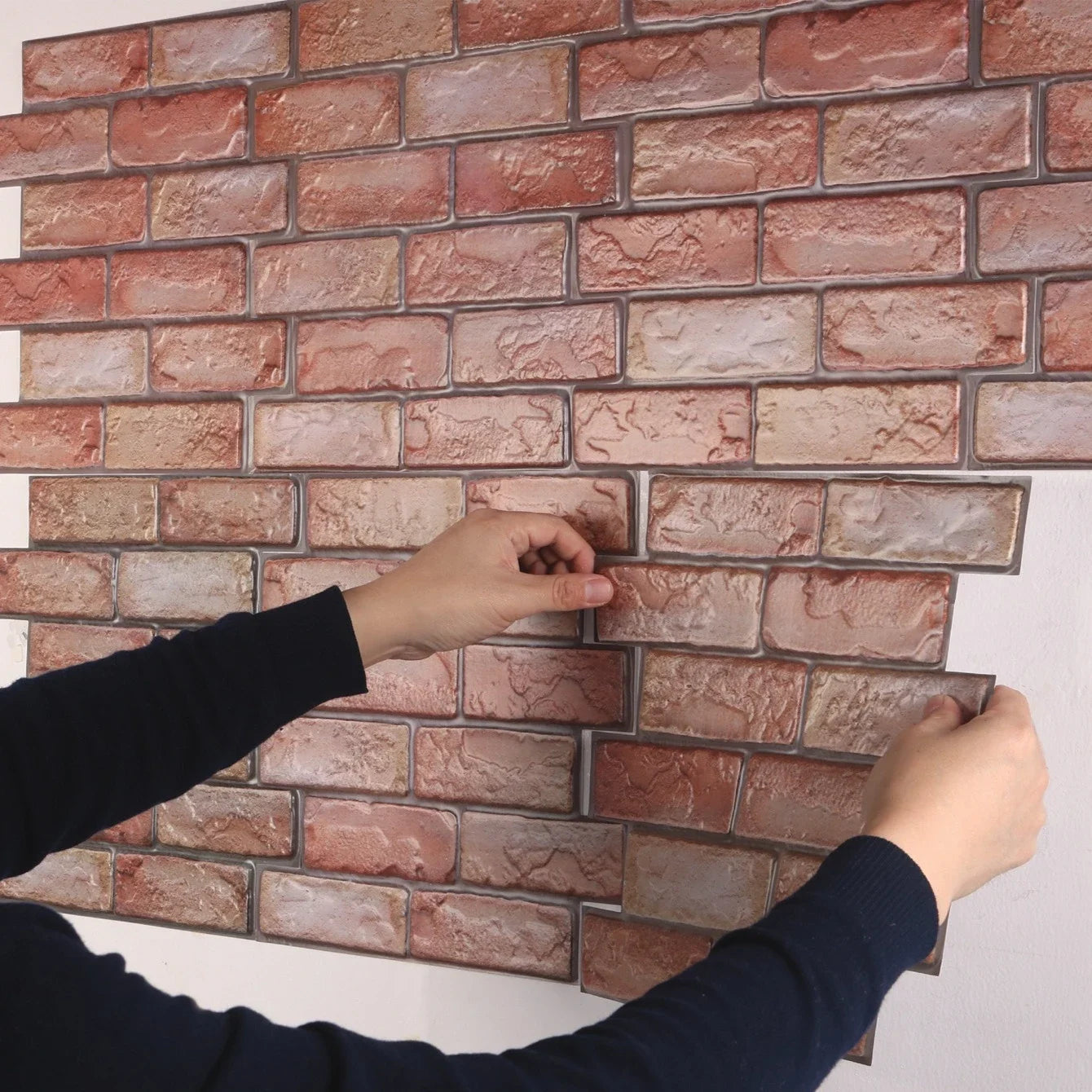 🚀 10 Pannelli 3D Autoadesivi | Effetto Parete Moderna | Impermeabili & Facili da Applicare | Per Tutte le Stanze!