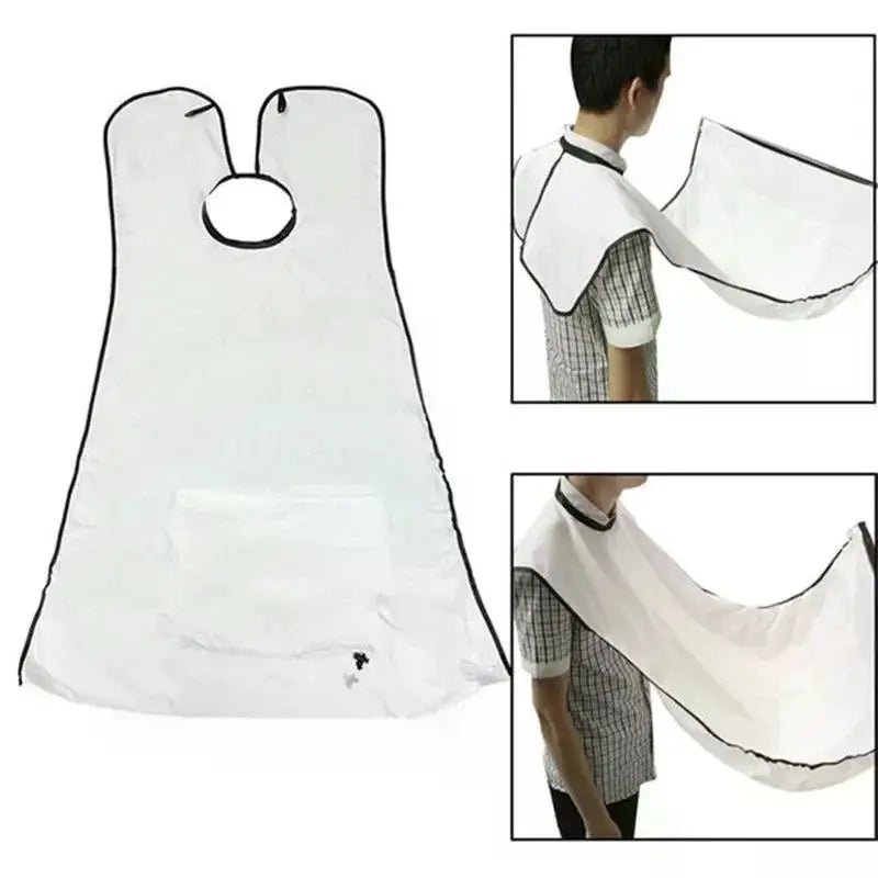 🧔 "Grembiule Anti-Catastrofe" – Per Barba e Baffi Senza Macchie!