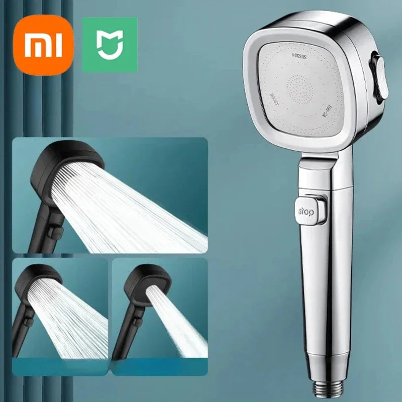 🚿 SOFFIONE DOCCIA XIAOMI AD ALTA PRESSIONE – 3 MODALITÀ REGOLABILI