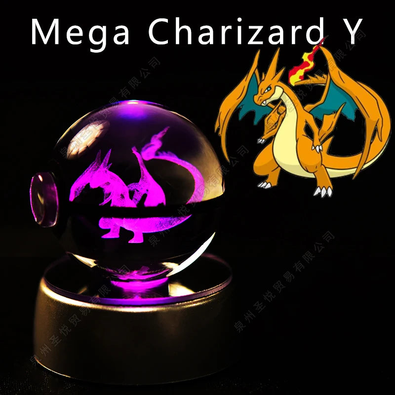 ๐ฎ Sfera di Cristallo Pokemon - Lampada 3D con Pikachu, Gengar e Mewtwo, Regalo Perfetto per Fan!
Illumina la notte con i tuoi personaggi preferiti! Perfetta per camerette e collezionisti. โจ๐